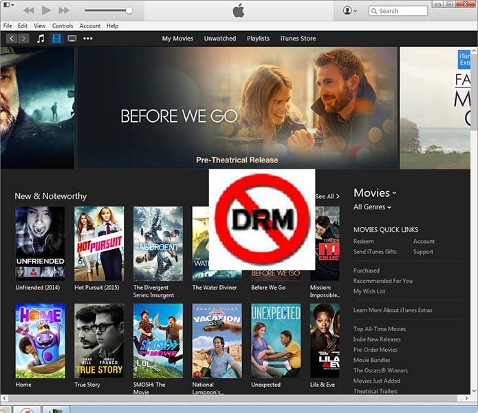 iTunes M4V video